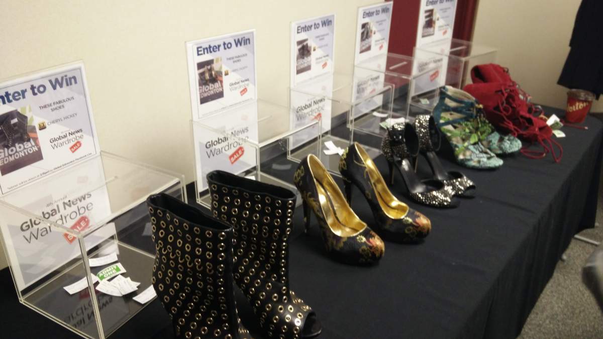 Global Edmonton Bust a Move wardrobe sale