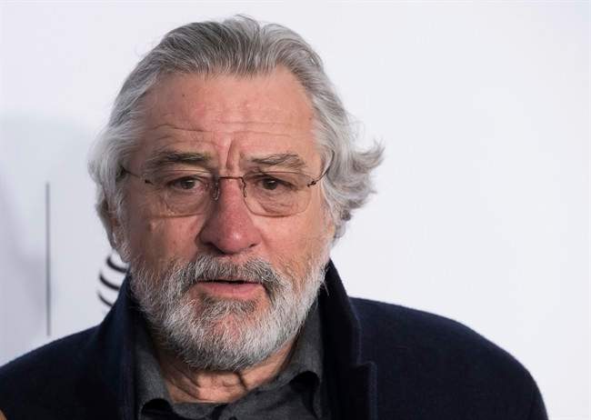 Robert De Niro attends the world premiere of 'Clive Davis: The Soundtrack of Our Lives' at Radio City Music Hall during the 2017 Tribeca Film Festival in New York.