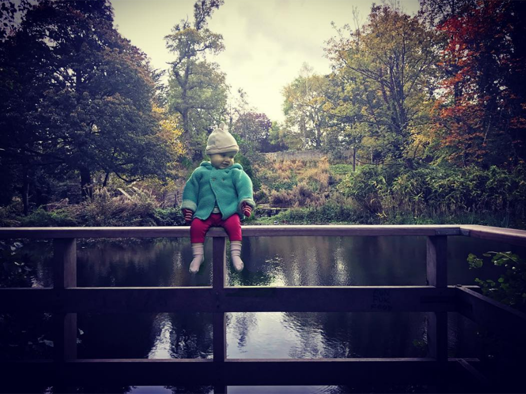 A picture is worth a thousand words — of danger. This baby's dad Photoshops images of his daughter in dangerous situations to raise awareness for HLH, a rare congenital condition. 