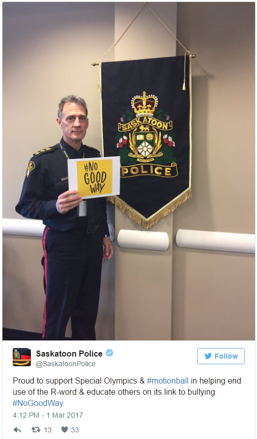 Saskatoon Police Voicemail Tweet