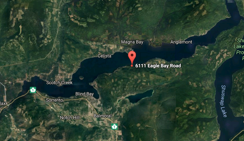 Hundreds of properties stranded by road washout in the Shuswap; repair work starting - image