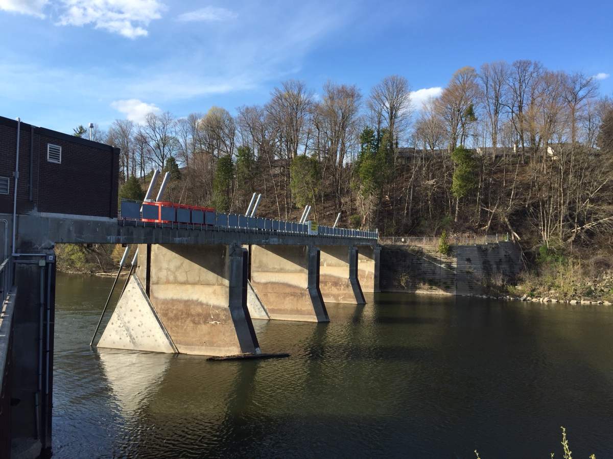 Springbank dam.