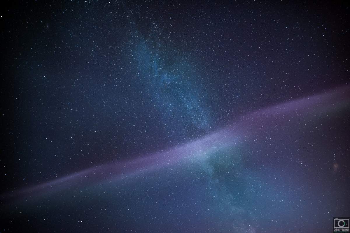 “Steve,” a new celestial phenomenon that’s been discovered in the night sky.