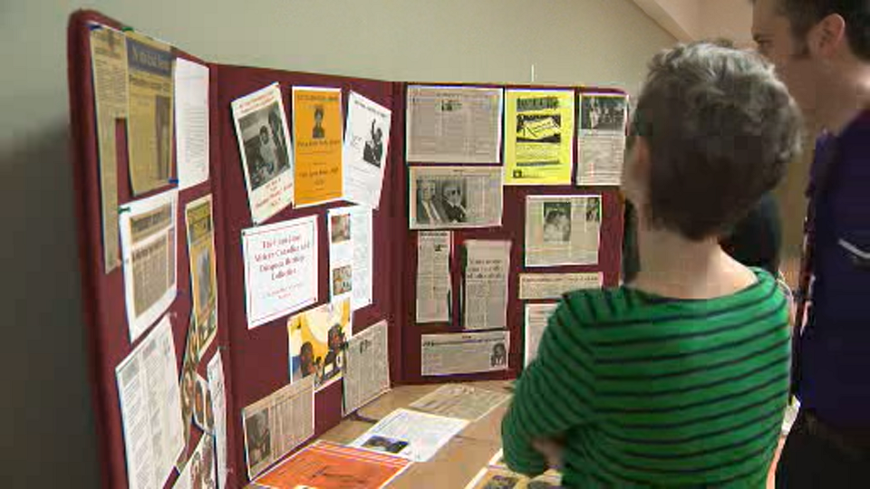 The Lynn Jones African-Canadian and Disapora Heritage Collection was unveiled at an official community launch at the Halifax North Memorial Library on Thursday, April 13, 2017.