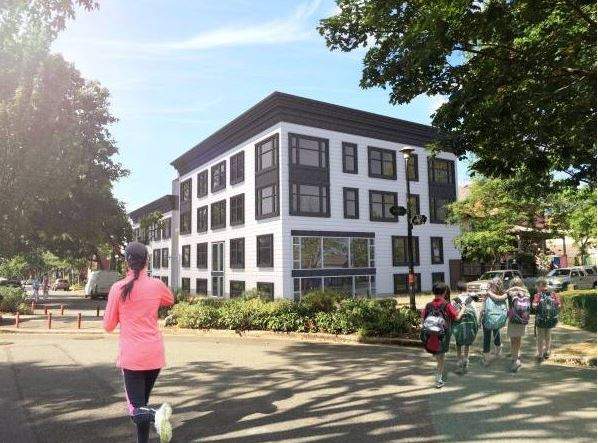 The building in Strathcona where micro suites are being rented for $1,700 a month.