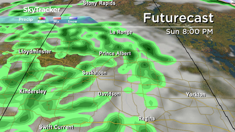 Rain is expected to move in late Sunday into Monday.
