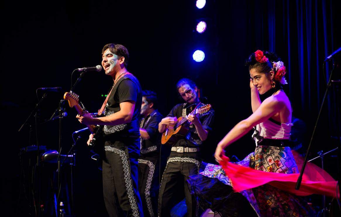 The Mariachi Ghost playing at the West End Cultural Centre.