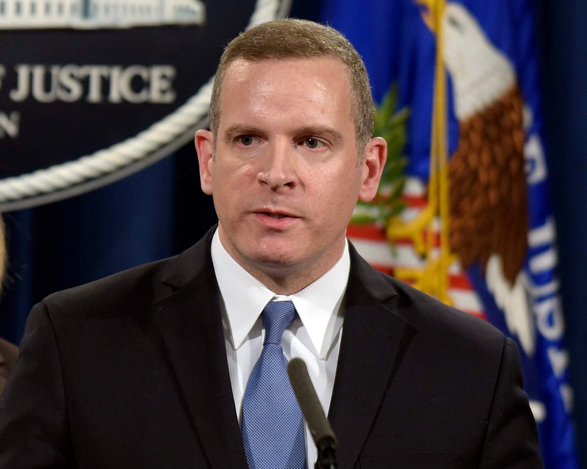 In this March 15, 2017, file photo, assistant FBI director Paul Abbate, speaks during a news conference at the Justice Department in Washington.