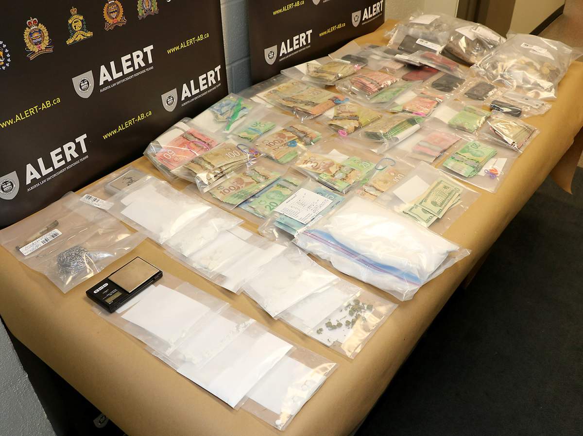 Five Lethbridge residents have been charged under Alberta’s Drug Endangered Children’s Act after ALERT seized nearly $100,000 worth of drugs and cash from two homes.