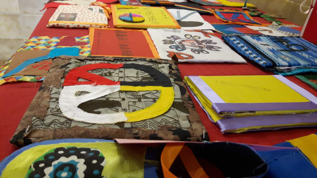 Over 400 Balfour Collegiate students and teachers learn about residential schools through art.
