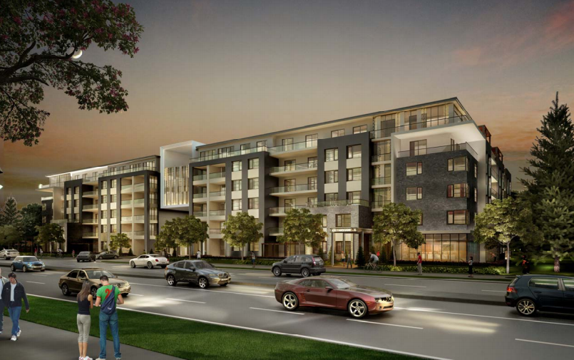 Rendering of a proposed residential development at 420 Fanshawe Park Rd. East in London, Ont.