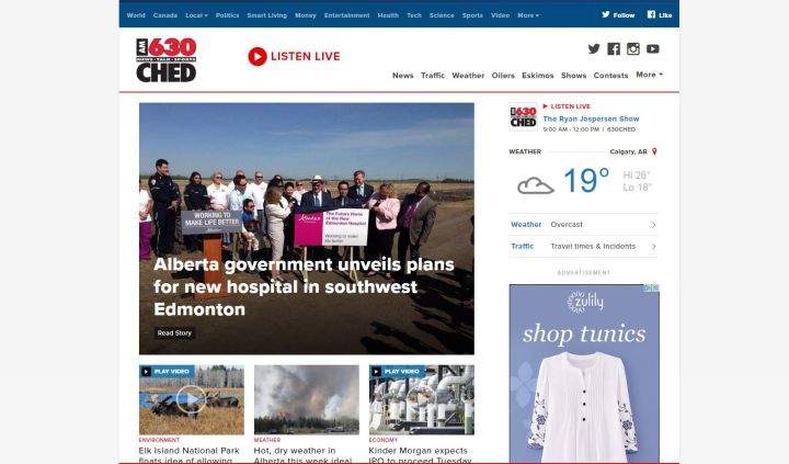 Welcome to the new 630CHED.com homepage.