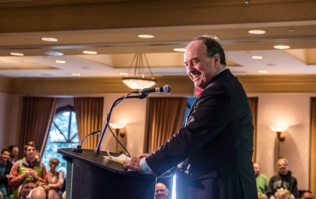 BC Green Party Leader Andrew Weaver.