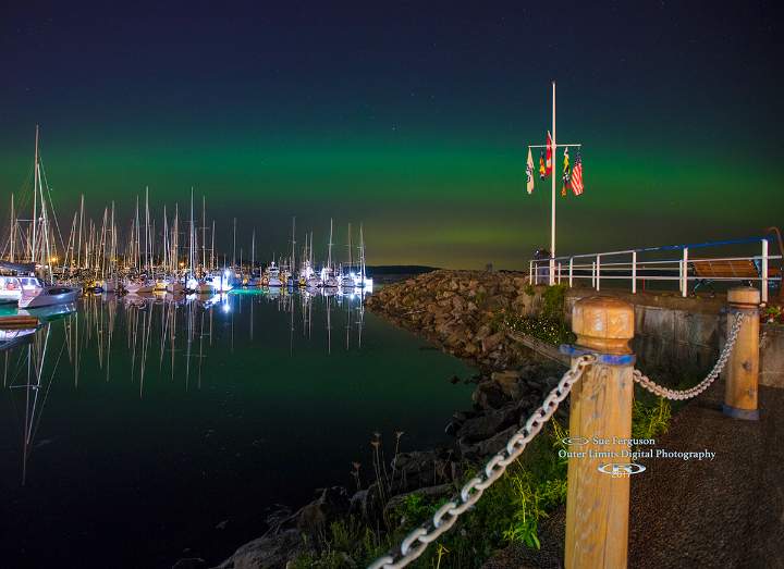 PHOTOS: Northern Lights make rare appearance in Metro Vancouver skies - image