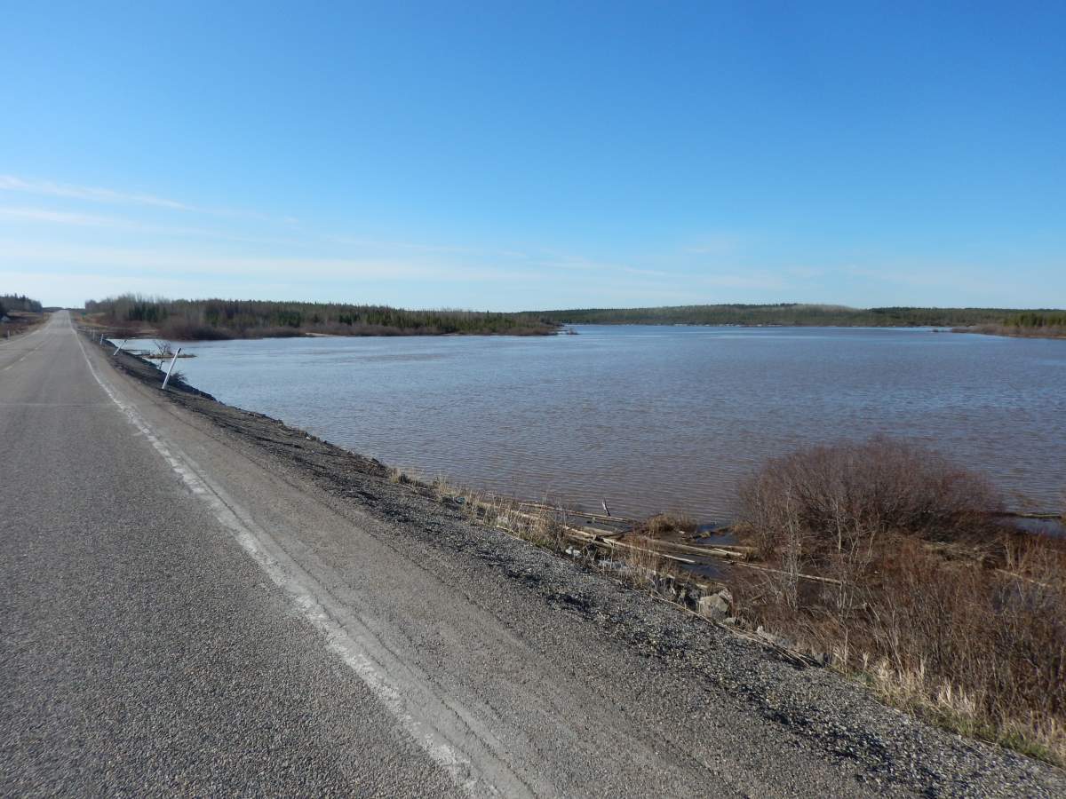 The four victims launched their boat on a causeway connected to the Burntwood River.