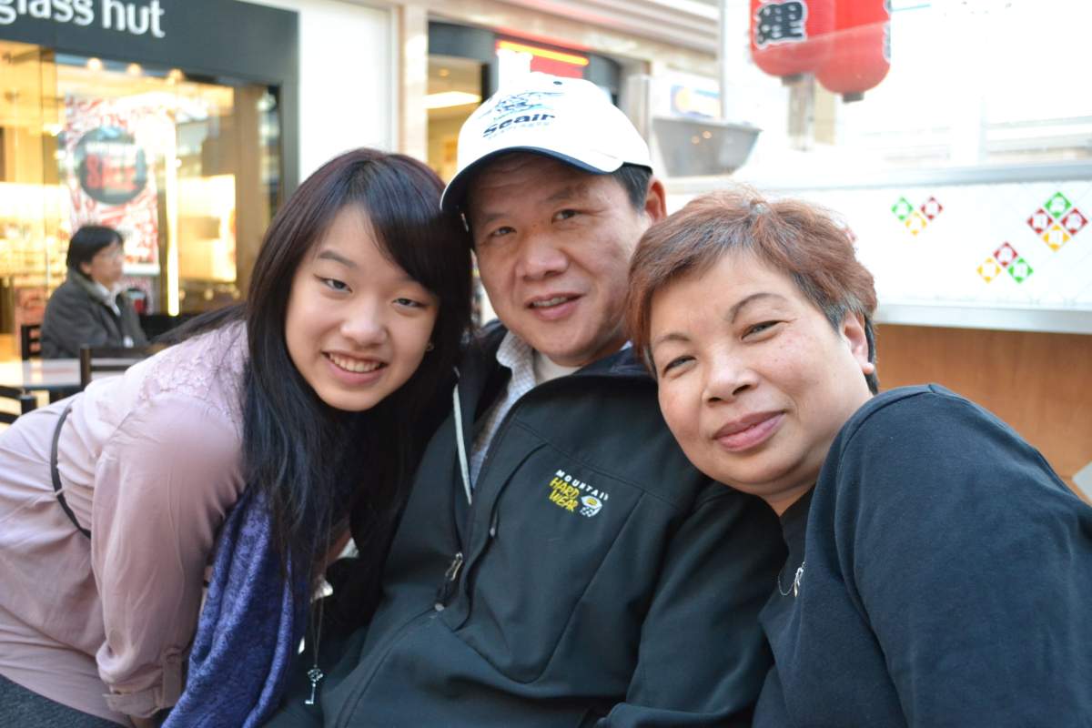 Amy Chang, John Chang and Allison Wu.