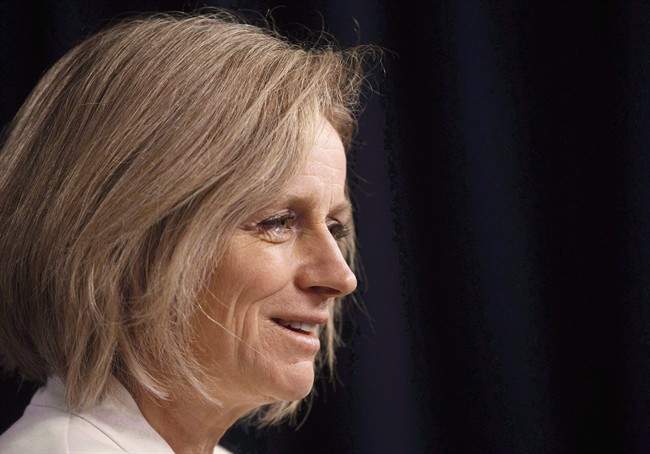 A file photo of Alberta Premier Rachel Notley.