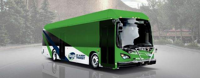 The City of St. Albert is ready to put three electric buses into service. 