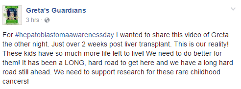 Young Alberta cancer patient dances in video posted 2 weeks after liver transplant - image