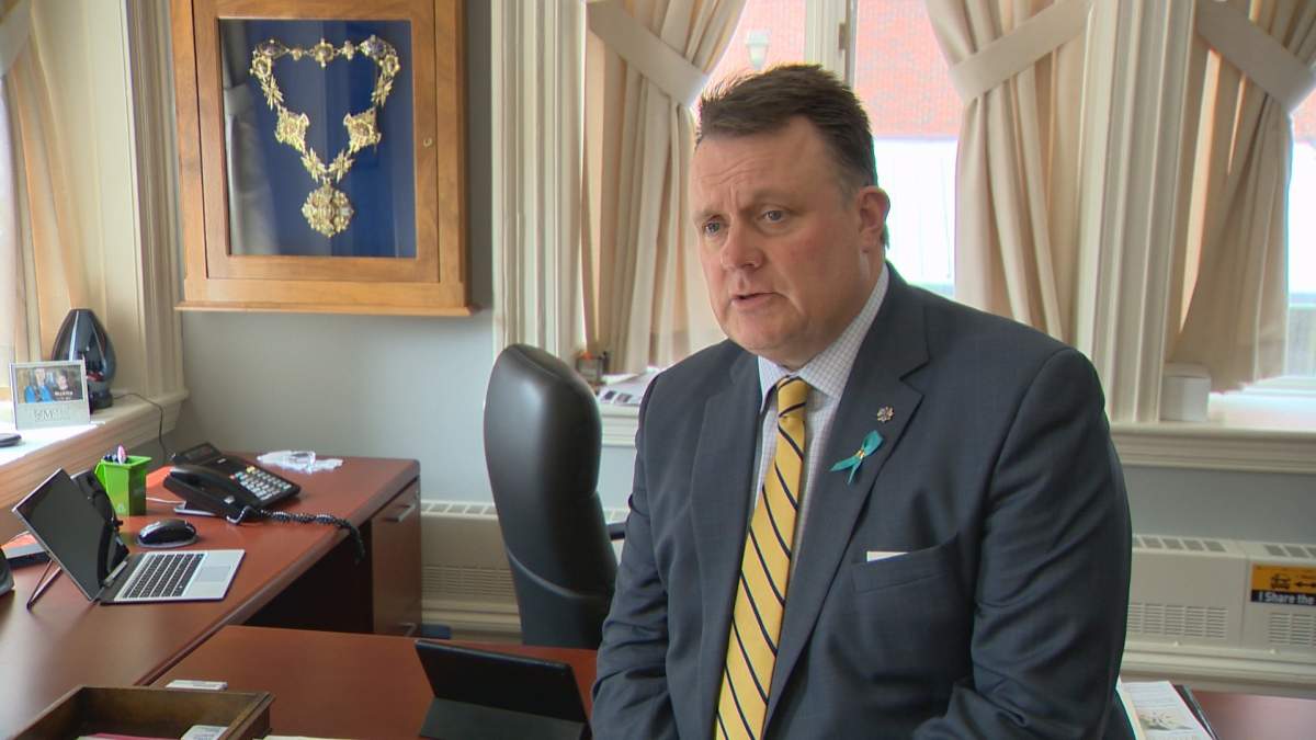 FILE: Halifax Mayor Mike Savage poses for a photo on May 5, 2017.