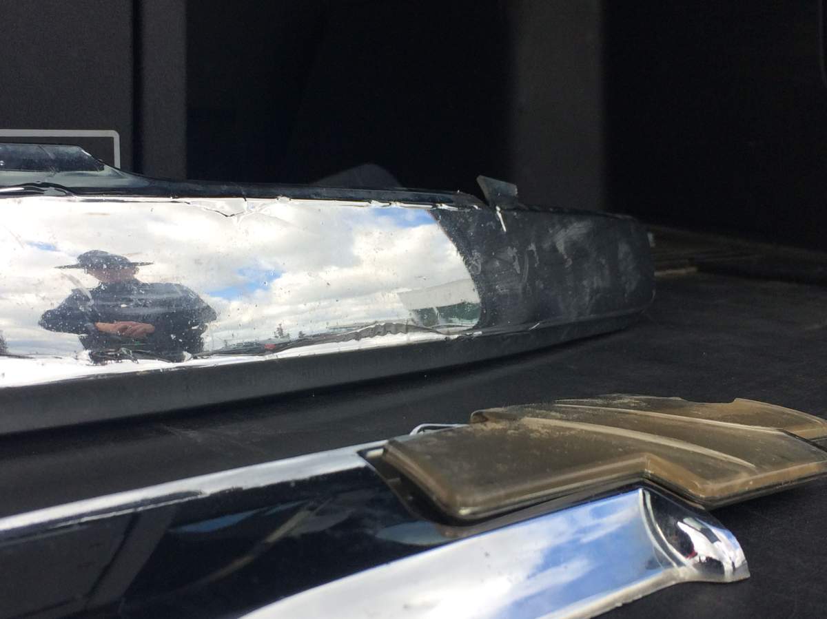 Police found an after-market part from a Chevrolet Trailblazer at the scene of the May 13 hit and run.