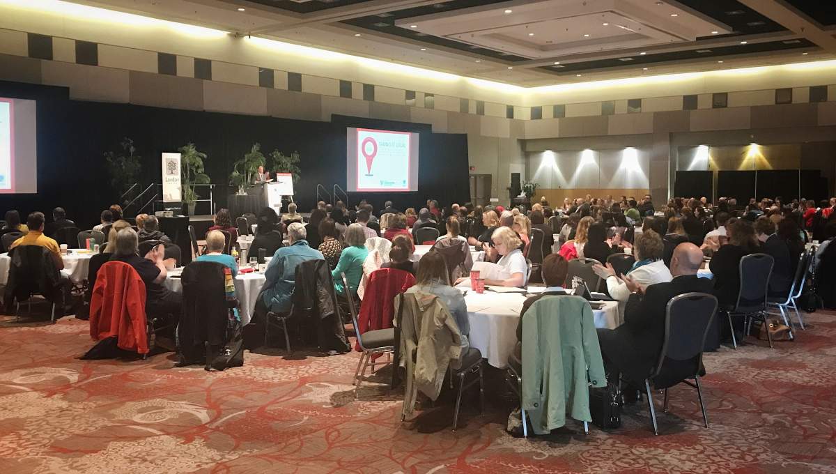 Community leaders from London and the surrounding area gathered at the Convention Centre for an update on human rights from the OHRC.