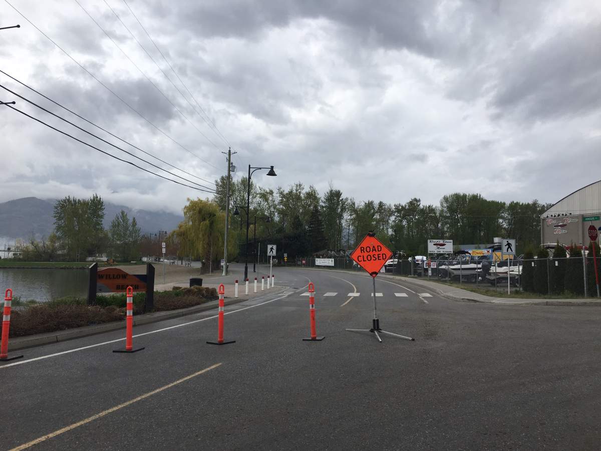 Creek flooding in West Kelowna forces major power outage and road closures - image