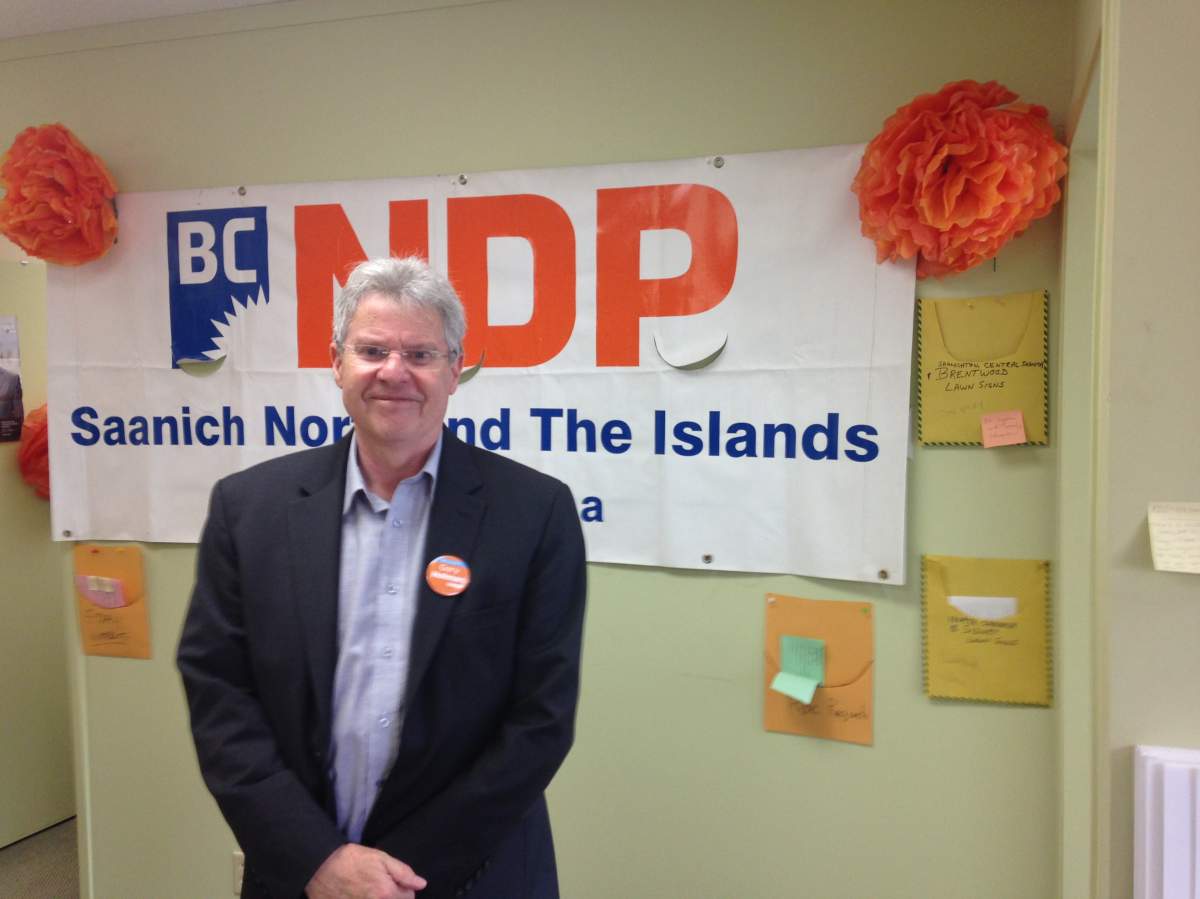 NDP incumbent Gary Holman.