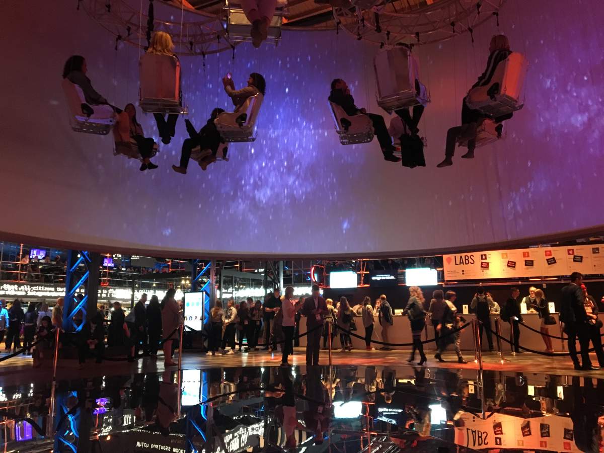 Look up! C2MTL attendees find out just how near we are to new innovations, Thursday, May 25, 2017.