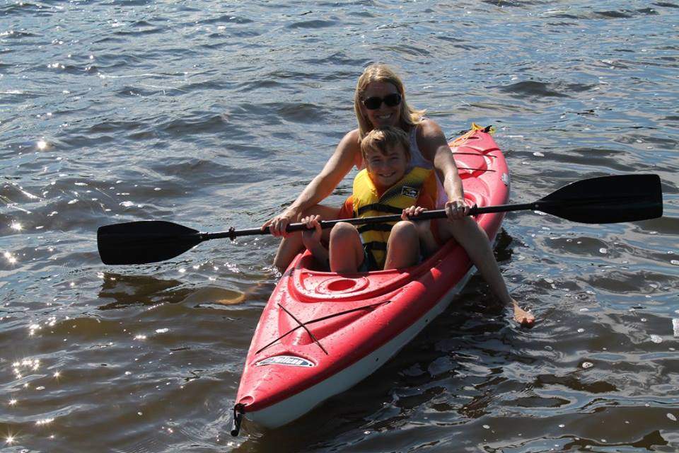Global Montreal's Jamie Orchard on a recent family kayaking trip.
