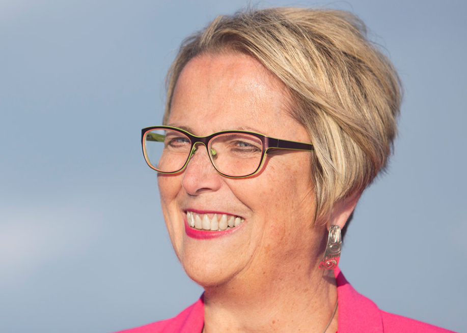 Judy Darcy has been elected in the riding of New Westminster.