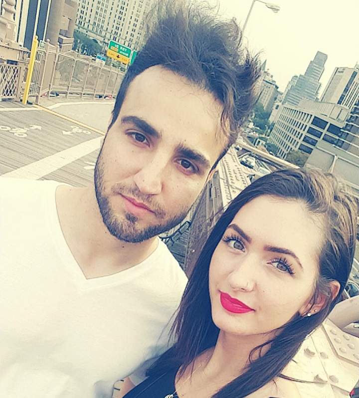 Photos posted on Reddit on May 2, 2017 appear to show Melinda Vasilije and Ager Hasan throughout their relationship.