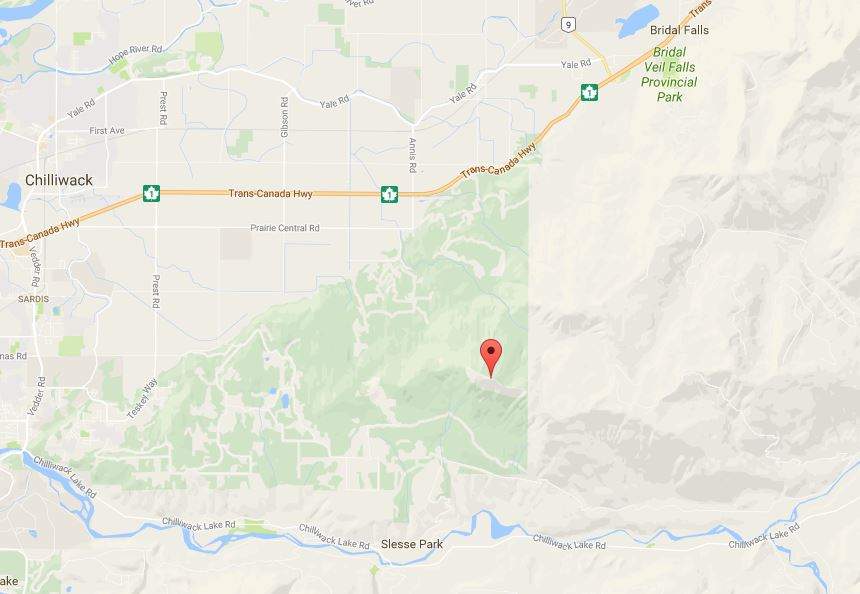 A paraglider is missing in the region marked on the map.