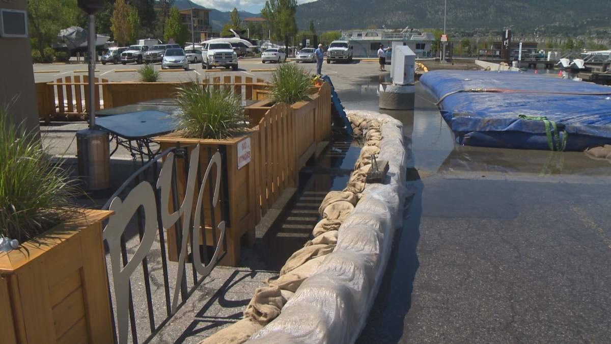 High waters kept at bay at Penticton Yacht Club - image