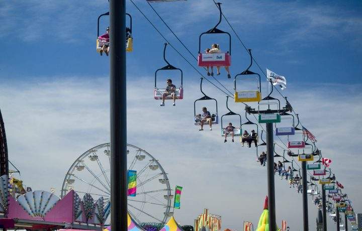 Prairieland officials want to install a skyride chairlift, similar to picturesque attractions in Calgary and Toronto.