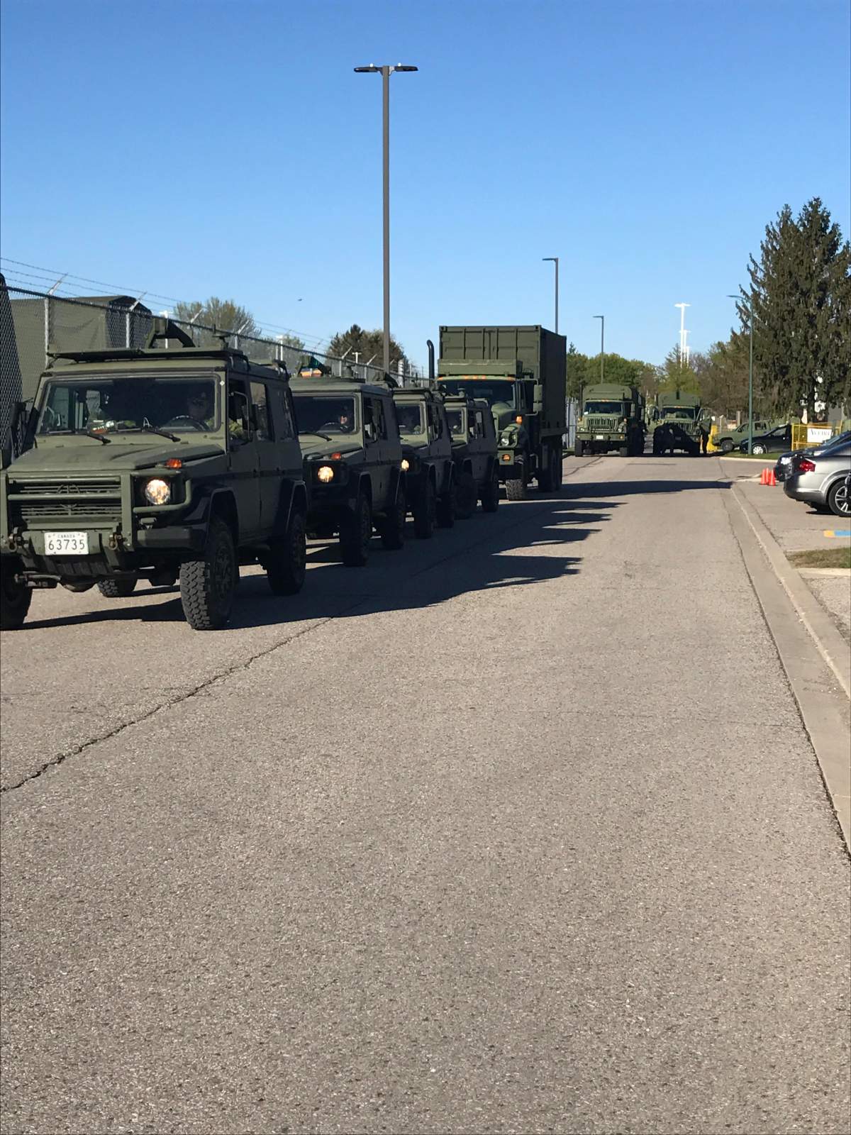 Reservists head to Kingston to be prepared to support flood relief in Quebec.