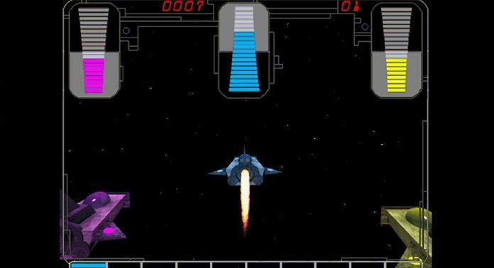 A screenshot from the video training game.