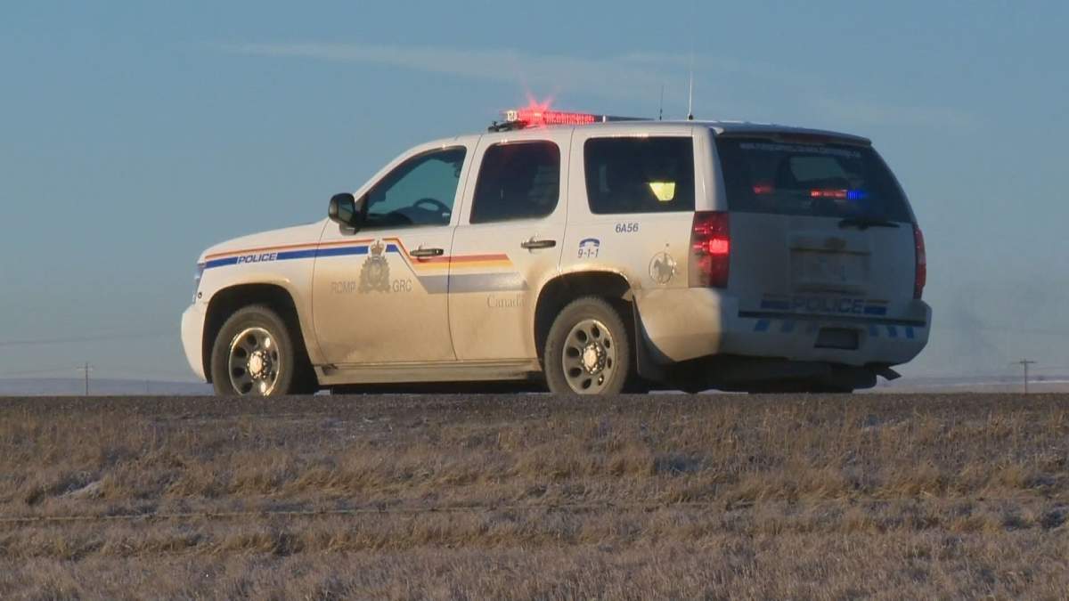 Alberta RCMP vehicle.
