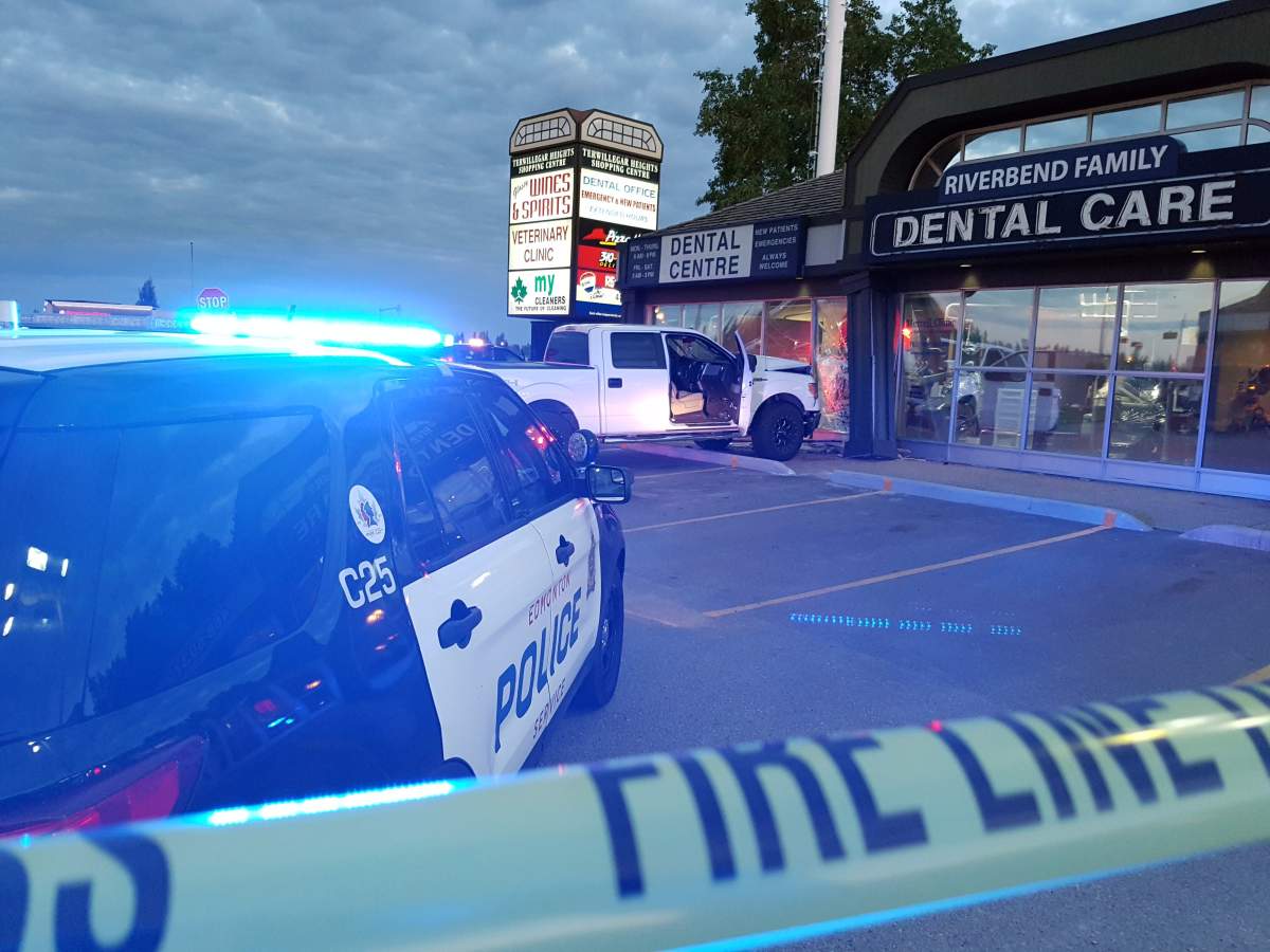 An 18-year-old driver has been charged after a destructive chain of events unfolded in a Terwillegar parking lot. 