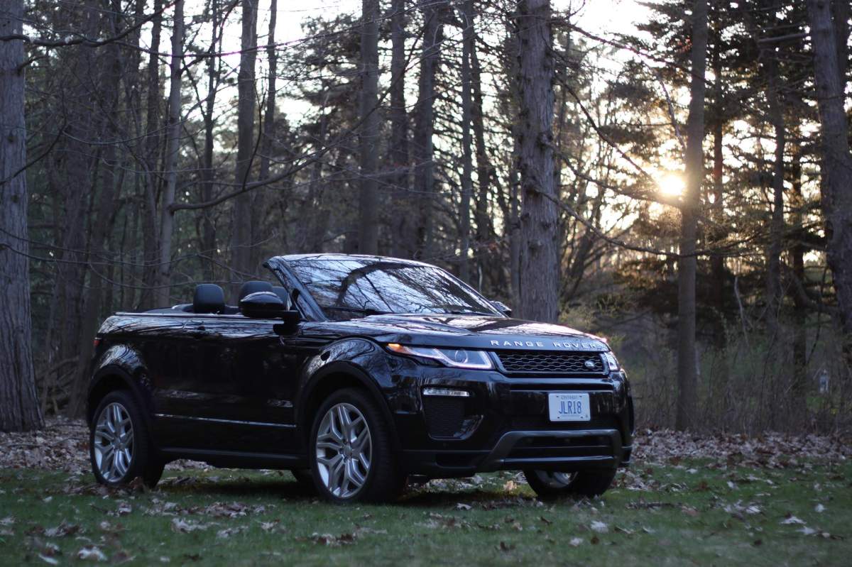 2017 Range Rover Evoque convertible: Strange, stylish and swanky - image