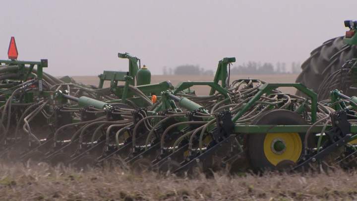 Warm and dry weather is needed for many Saskatchewan farmers as seeding of the 2017 crop nearly one-third complete.