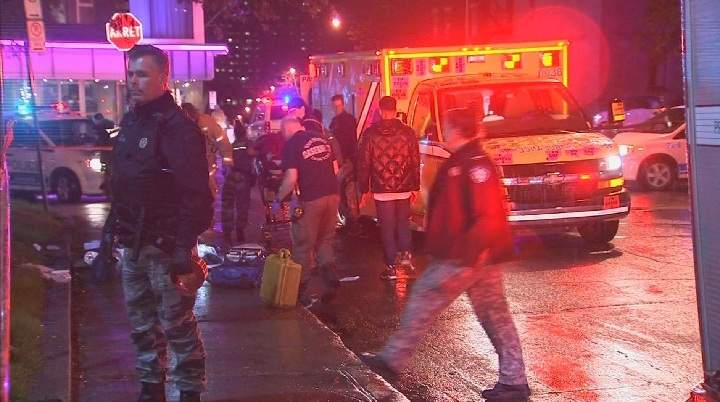 Montreal police are investigating the seventh homicide of 2017 on SPVM territory. Sunday, May 14, 2017.
