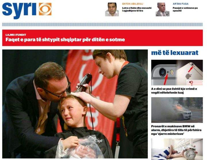 Sofia Smith’s story as covered by a Syria-based news site