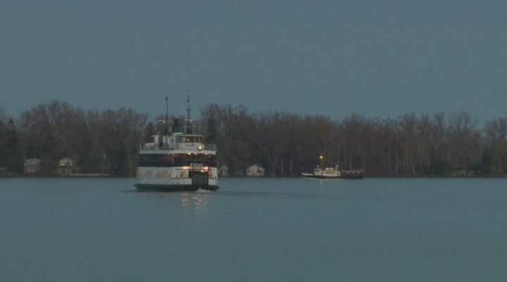 Parks on the Toronto Islands are currently being affected by high water levels.