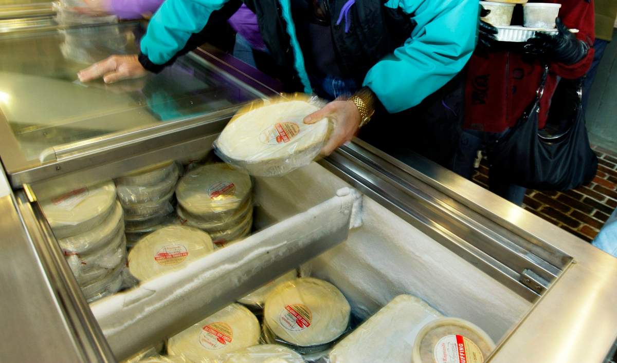The OPP have charged an Ingersoll, Ont., man after 200 frozen pot pies were allegedly stolen from a local church.