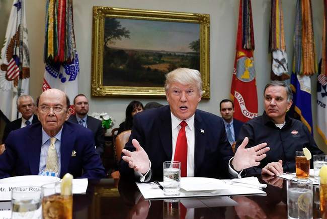 U.S. President Donald Trump has announced steel and aluminium tariffs on Canadian exports.  