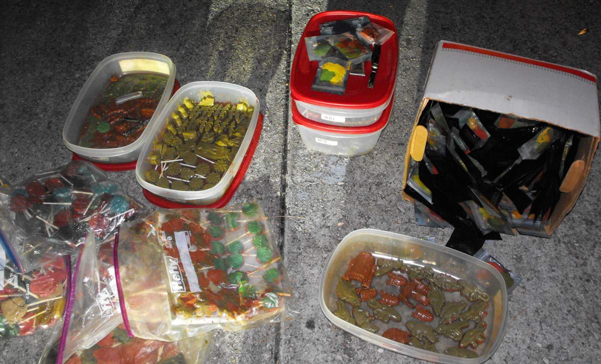 Harris County Sheriff’s Office discovered these meth-laced treats while responding to a burglary call.