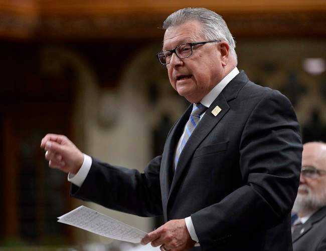 A file photo of Ralph Goodale.