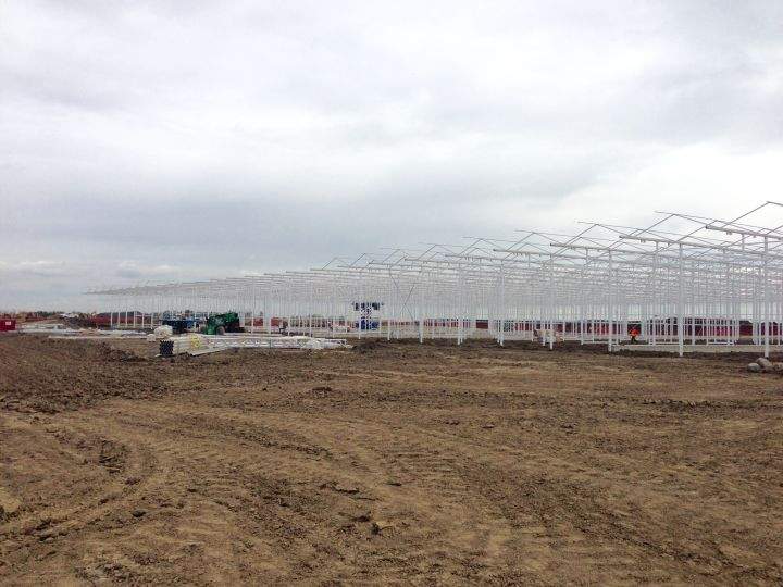 A ground-breaking ceremony was held on Friday, June 16, 2017 for the 800,000 square-foot Aurora Sky cannabis production facility near the Edmonton International Airport.