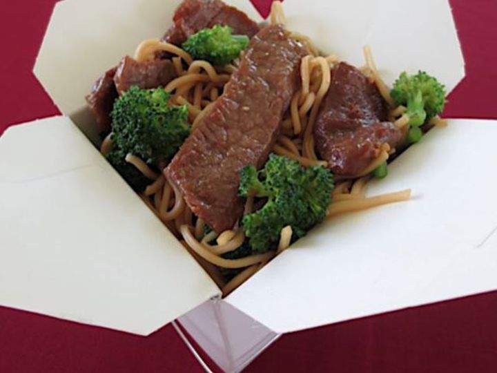 Beef and broccoli on the 2017 K-Days menu.